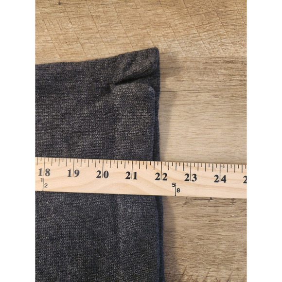 J Crew Womens Sweater Gray‎ Wool Blend Blue Jeweled Neckline Top Extra Small - Picture 9 of 11